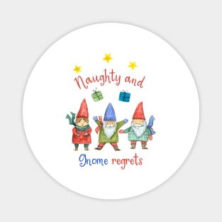 Naught and Gnome Regrets Magnet